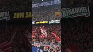 8.000 Bayern Fans in Dortmund singen "Deutscher Meister wird nur der FCB" I Bundesliga Oktober 2022