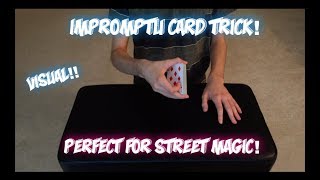 INSTANT. VISUAL. TRANSPORTATION. Impromptu Card Trick Performance/Tutorial