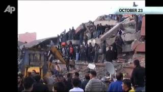 Second Deadly Quake Hits Turkey, Traps Dozens