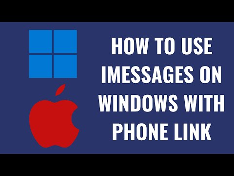 How to use iMessages on Windows with Phone Link