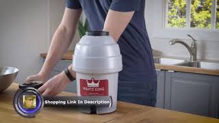 Waste King Legend Series 1 HP Continuous Feed Garbage Disposal with Power Cord