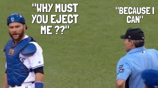 MLB Craziest Catcher Ejections