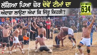 634 Best Match | Royal King USA Vs Jagraon Newzealand | Mohem (Nakodar) Kabaddi Cup 14 Jan 2020