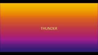 yellow claw & the opposites - thunder  lyrics