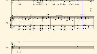 Walk in the Light by MuseScore