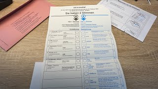 Bundestagswahl 🇩🇪 die Wahl Stimmzettel, Wahlschein und Briefwahl Anleitung