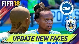 FIFA 18 - 63 New Faces UPDATE  - Brighton Huddersfield New Faces