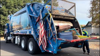 Afternoon Elk Grove Bulky Waste Being Hand Thrown