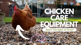 Keeping chickens for beginners - What equipment do you need for chickens?