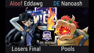 WGA Colosseum #70 Loser's Final: Eddawg (Bayonetta) vs Nanoash (Bowser)