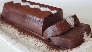 EVDE PRATİK TATLI || TÜM PÜF NOKTALARI ANLATILDI!! NO BAKE,NO GELATIN,EGGLESS CHOCOLATE MOUSSE CAKE