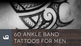 60 Ankle Band Tattoos For Men