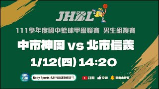 20230112 JHBL 14:20 中市神岡 VS 北市信義