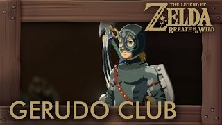 Zelda Breath of the Wild - How to Unlock Gerudo Secret Club & Get Radiant Armor Set