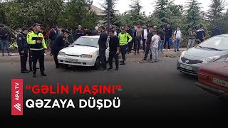 Cəlilabadda toy karvanında AĞIR QƏZA – Xəsarət alan var – APA TV