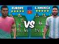 EUROPE vs. SOUTH AMERICA IN DLS 24…