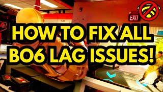 How To Fix ALL BO6 Lag Issues!