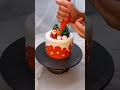 Christmas Cake Decorating Idea🌲☃️