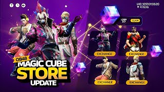 OB48 Magic Cube Store Update 😮💥l Free Fire New Event l Ff New Event l 26 February Magic Cube Bundle