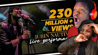 African Guys Reacts to Tujhe Kitna Chahein Aur Hum Reaction | Jubin Nautiyal Live