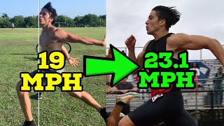 How to Improve YOUR Top-Speed: 5 exercises to improve top speed