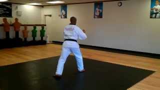 Sidekicks TKD Yellow Belt Form 1