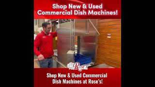 Shop New \u0026 Used Commercial Dish Machines at Rose's Equipment \u0026 Supply!