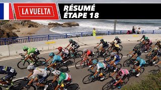 Résumé - Étape 18 - La Vuelta 2017