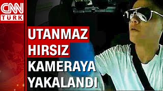 Taksicinin parasını çalan hırsız inkar etti ama kameraya yakalandı!