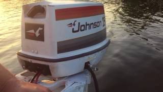 1977 Johnson 25hp outboard motor