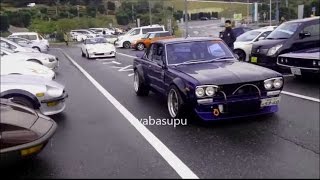 爆音マフラー　ハコスカ　レーシング仕様　S130Z　NISSAN　SKYLINE