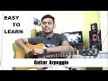 Tutorial 10:Guitar Arpeggio lesson-How to play-Beginner Acoustic Guitar Lesson