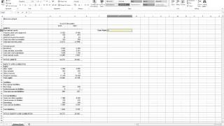 Calculating Cash Ratio in Excel