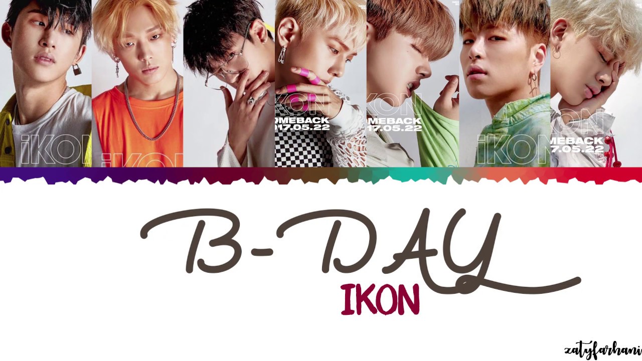 IKON (아이콘) - B-Day (벌떼) Lyrics [Color Coded_Han_Rom_Eng] - YouTube