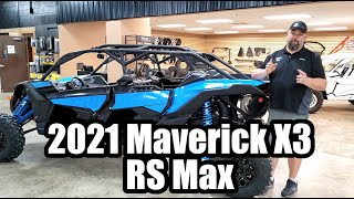 2021 Can-Am Maverick X3 RS Max talk around. New 2021 color scheme.