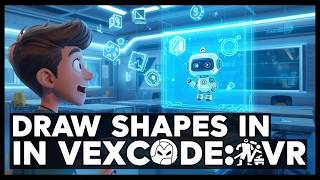 Vexcode vr | Make Triangle, Hexagon & Circle in VR VEXcode | Step-by-Step for Beginners 🤖