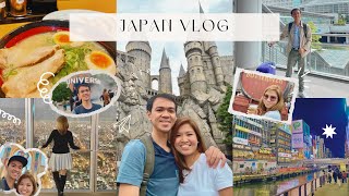 Travel with us to Japan in 2023 (as first timers) - Part 1 | Dotonbori, Harukas \u0026 Universal Studios