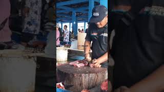 Skills Hebat Slicing fresh tuna #shorts #viral #fyp #ajibnariman #fish #cuttingfishtuna #shortsviral