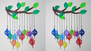 How To Make Long Wall Hanging Craft | Paper Craft Idea | Room Decor Idea With Paper