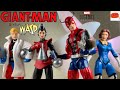 THE WASP! Giant Man Hank Pym Janet Van Dyne Kitbash Custom Avengers Marvel Legends Figure Review