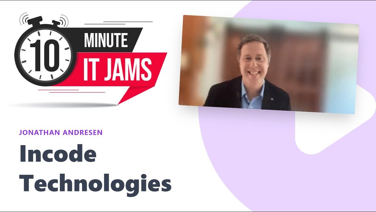 10 Minute It Jams An Update From Incode Technologies Youtube
