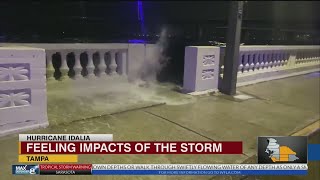 Bayshore Boulevard feels impacts of Hurricane Idalia