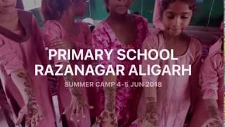 Summer Camp of Primary School, Razanagar, Aligarh