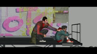 Miles and Peter B Parker - Deleted scene