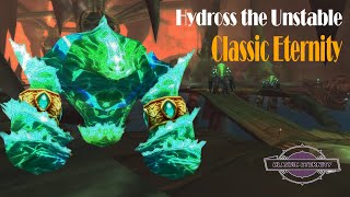 TBC WOW Serpentshrine Cavern Hydross  - Classic Eternity Guild Yojamba First Kill