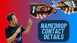 How to Share Contact Details with NameDrop in iOS 17 on iPhone