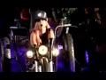 Lady Gaga exposes her backside as she shreds Versace latex outfit performing new dance moves