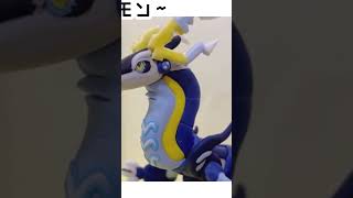 ダイソーの樹脂粘土で「ミライドン」と「コライドン」つくってみた。POKEMON CLAYART MAKING #shorts