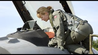 First Female F-16 Fighter pilot of Denmark [første og eneste kvindelige jagerpilot]