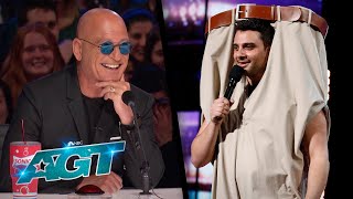 The judges can't stop laughing at these FUNNY auditions | AGT 2022